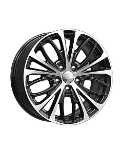 Литой диск K&K КС873 Toyota 17x7.5" 5x114.3мм DIA 60.1мм ET 45мм Алмаз черный K&k
