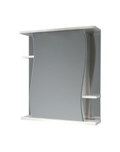 Шкаф с зеркалом для ванной Какса-А Волна б/о 62 / 458411 Какса-а