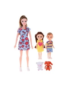 Набор кукол Счастливая семья / 201104149 Наша игрушка