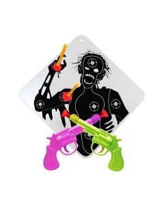 Набор игрушечного оружия Bauer Охотник на зомби с мишенью со стрелами на присосках / 733