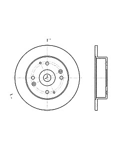 Тормозной диск 60209939SX Stellox