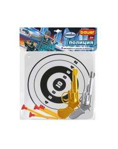 Набор игрушечного оружия Bauer С мишенью со стрелами на присосках / 729