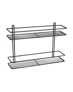 Полка для ванной AKS Classic прямая 2-ярусная Aks