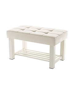 Банкетка AMC Lux 4 кожзам с полкой / 4.1Б80333 Amc