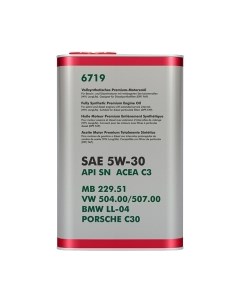 Моторное масло Fanfaro For VW/Audi/Skoda/Seat 5W30 / FF6719-1ME