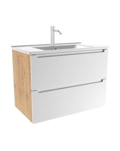 Тумба с умывальником ЗОВ Дион 100 / D100LHO0M9003MKV5-OL100 Зов