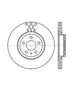 Тормозной диск 60209925VSX Stellox
