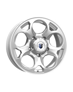 Литой диск K&K Линкс (КС1057) 17x6" 5x139.7мм DIA 108.5мм ET 35мм Сильвер K&k