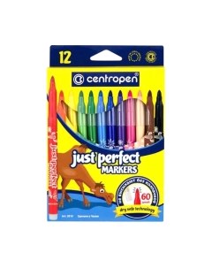 Фломастеры Centropen Just Perfect / 2510 1201