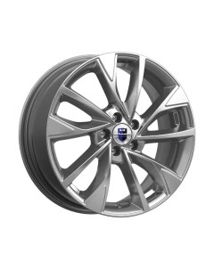 Литой диск K&K Роквуд 17x7" 5x114.3мм DIA 66.6мм ET 37мм Дарк платинум K&k