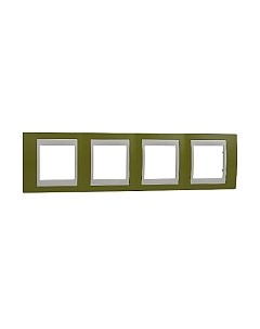 Рамка для выключателей и розеток Schneider Electric Unica MGU6.008.566 Schneider electric