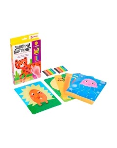 Набор для лепки Zabiaka Закончи картинку / 5403316