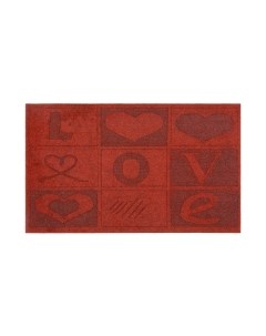 Коврик грязезащитный SunStep Love 45x75 / 37-924 Sunstep