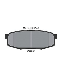 Тормозные колодки Textar 2465301