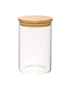 Емкость для хранения С бамбуковой крышкой 100x100x150 / Muj-08 Handy home