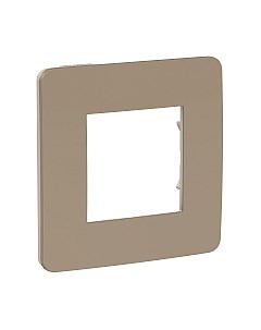 Рамка для выключателей и розеток Schneider Electric Unica NU280227 Schneider electric