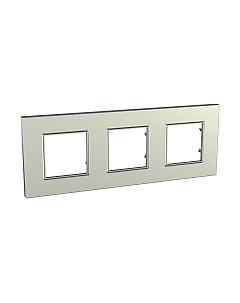 Рамка для выключателей и розеток Schneider Electric Unica MGU6.706.57 Schneider electric