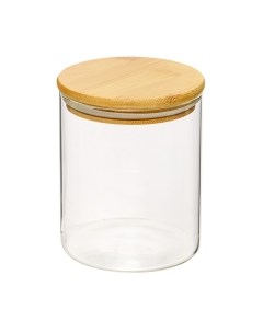 Емкость для хранения Handy Home С бамбуковой крышкой 100x100x120 / Muj-07 Handy home