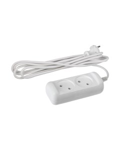 Удлинитель ЭРА U-2-5m-2x1 / Б0028361 Эра