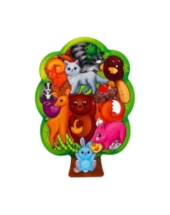 Развивающая игра Лесная мастерская Лесные животные / 4276020