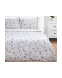 Комплект постельного белья Этель Beige Flowers 1.5сп / 9947008