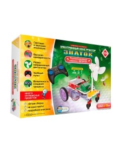 Конструктор электромеханический Знаток Машинка Ветерок / ZP-70039