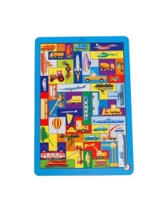 Развивающая игра Лесная мастерская Головоломка. Тетрис. Большой транспорт / 4276097