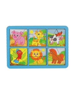 Развивающая игра Лесная мастерская Квадраты Никитина. Животные / 4408852