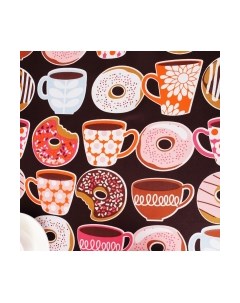 Скатерть Доляна Пончики 150x250 / 3923327