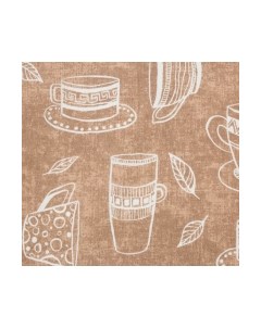 Скатерть Доляна Cup of tea 110x144 / 4682765