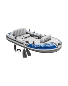 Надувная лодка Intex Excursion-4 / 68324NP