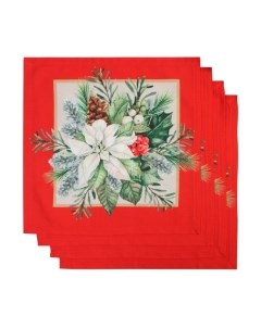 Набор сервировочных салфеток Этель Рождественский венок / 9907900