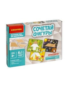 Развивающая игра Bondibon Сочетай фигуры / ВВ4883