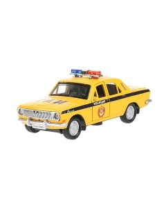 Автомобиль игрушечный Технопарк ГАЗ-2104 Волга Полиция / 2401-12SLPOL-YE