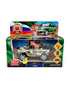 Автомобиль игрушечный Технопарк UAZ Hunter Beach / HUNTERBCH-12SLMIL-GN