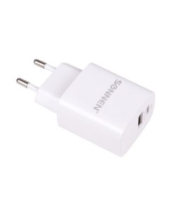 Зарядное устройство сетевое Sonnen USB+Type-C QC 3.0, 3 А / 455505
