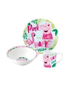 Набор столовой посуды Свинка Пеппа и Фламинго / 20165 Stor