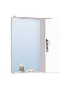 Шкаф с зеркалом для ванной Vako Ника 70 / 13240