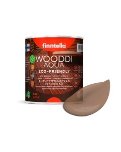 Пропитка для дерева Wooddi Aqua Kahvia / F-28-0-1-FW117 Finntella