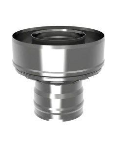 Переходник для труб Гефест Сталь 130x200 AISI 430/430 0.8мм/0.5мм (М-М) (К) тип 2 Гефест сталь