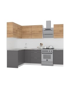 Кухонный гарнитур Интермебель Микс Топ-22 2.0x1.42м левая