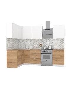 Кухонный гарнитур Интермебель Микс Топ-23 2.1x1.42м левая