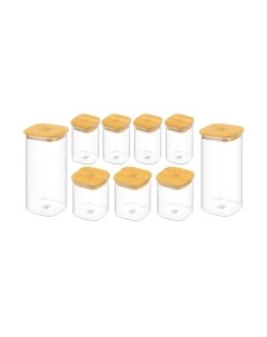 Набор емкостей для хранения Elan Gallery Crystal Glass / 360166 Elan gallery