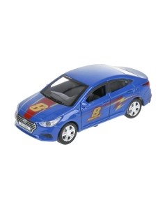 Автомобиль игрушечный Технопарк Hyundai Solaris Спорт / SOLARIS2-12SRT-BU