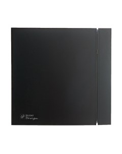 Вентилятор накладной Soler&Palau Silent-200 CZ Matt Black Design - 4C / 5210009900 Soler&palau