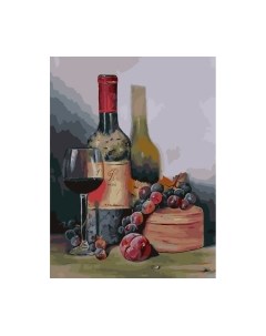 Картина по номерам БЕЛОСНЕЖКА Красное вино / 531-AS Белоснежка