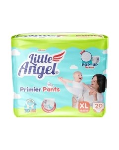 Подгузники-трусики детские Little Angel Baby Diaper Pants Premier Extra Large Little angel