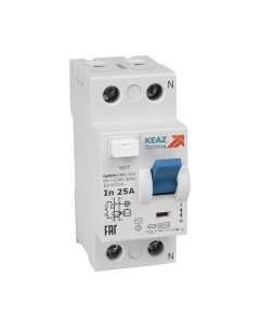 Устройство защитного отключения КЭАЗ OptiDin DМ63-2125-A-УХЛ4 / 254265 Кэаз