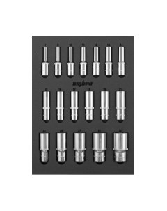 Набор головок слесарных Ombra OMT18STE