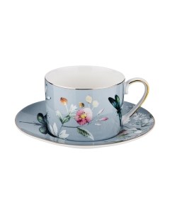Чашка с блюдцем Lefard Стрекоза / 275-1017